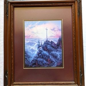 Thomas Kinkade Sunrise Frame: 14"x17"  Print: 12"x15"